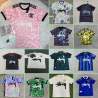 Stussy Stussy Stusy футболка фламенко Итальянская футбольная форма может помочь в костюмах бразильской богини