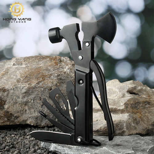 Camping multi-purpose ax hammer wild survival camping life-saving ax hammer tactical outdoor multi-purpose ax wholesale
