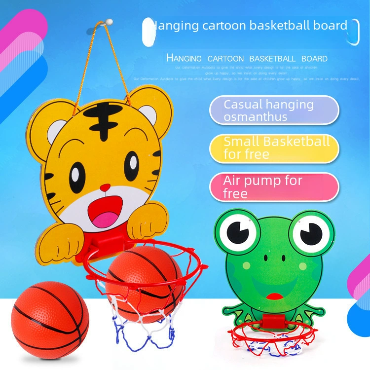 Картина-стойка, игрушка баскетбол на улице, лягушка, тигр