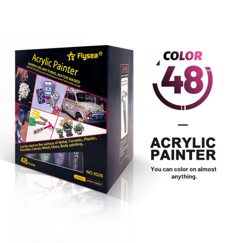 Acrylic marker graffiti set water-based acrylic pen wholesale stone wood chip painting hand account waterproof art painting