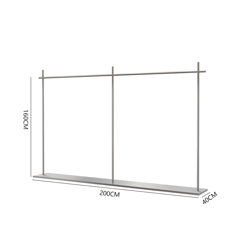 스테인레스 스틸 200*40*160cm