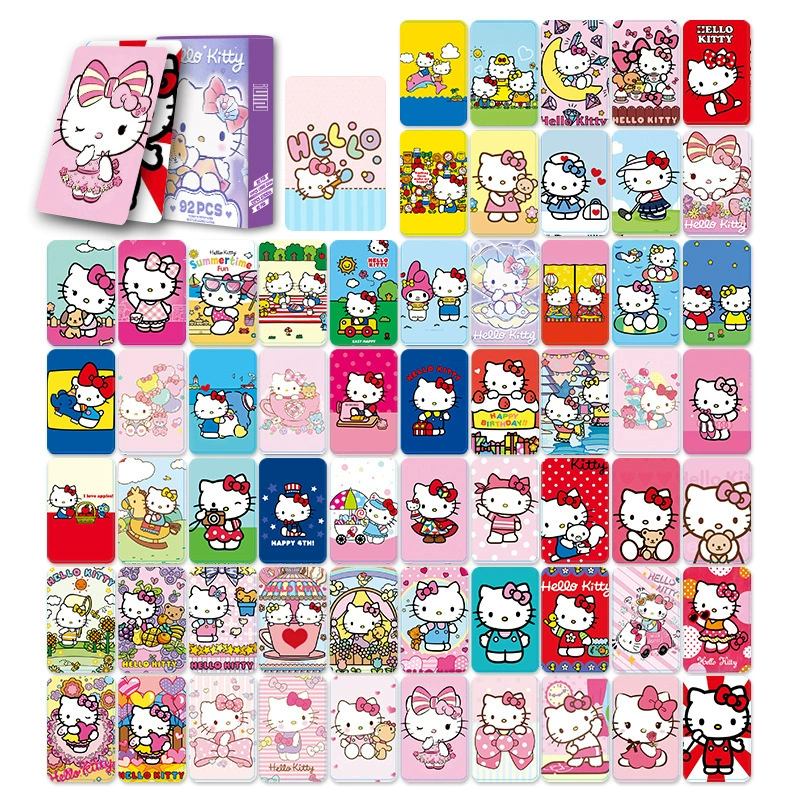 92 LOMO card kitty double -sided high -definition color printing card animation peripheral collection card sticker card
