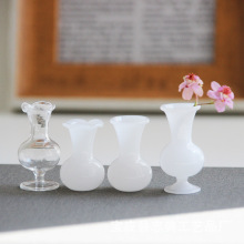 特色玻璃手工艺品diy微缩世界模型 多肉玻璃花瓶摆件娃屋插花摆件