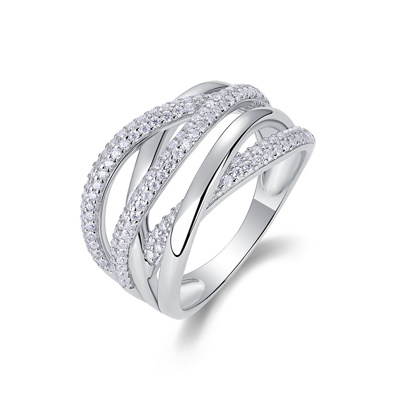 Light Luxury Temperament Fashion S925 Sterling Silver Ring