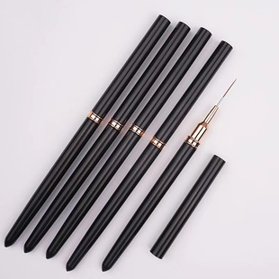 Needle Manicure Pen Five Pack Pull Line Pen suit Color Pen Professional French Gouline Pen Glow Dyeing Phototherapy Pen Japanese Style