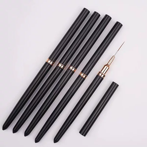 Needle Manicure Pen Five Pack Pull Line Pen suit Color Pen Professional French Gouline Pen Glow Dyeing Phototherapy Pen Japanese Style