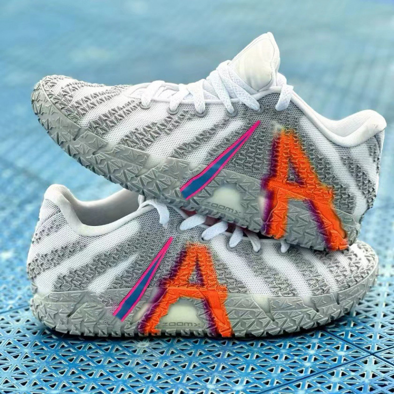 Foreign Trade High-Quality Ja3 Basketball Shoes Morant 3 Non-Slip Wear-Resistant Lightweight Sneakers Versatile Casual Sports Sneakers