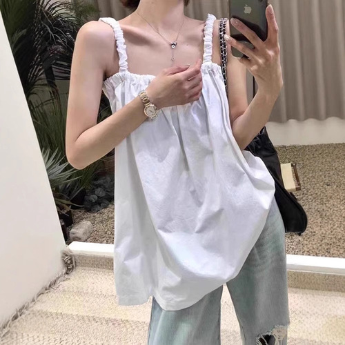 Summer Dopamine Strappy Tank Top 2025 Women's Summer Design Inspired Minority Outerwear Sleeveless Cardigan Backless Top