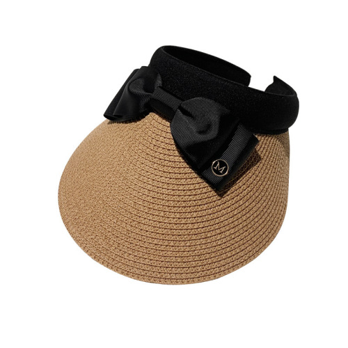 Japanese versatile UV-blocking sun hat, unbrimmed grass hat for women, dropshipping, beach, Korean-style sun hat