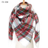 Demi-season velvet double-sided cashmere, scarf, cloak, European style, wholesale