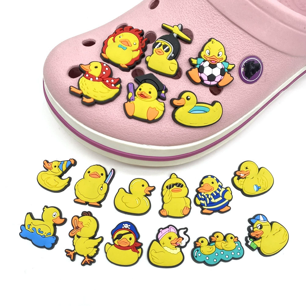 B.Duck, мультяшные кеды, обувной пряжка из мягкой резины с аксессуарами, украшения, сандалии, новая коллекция
