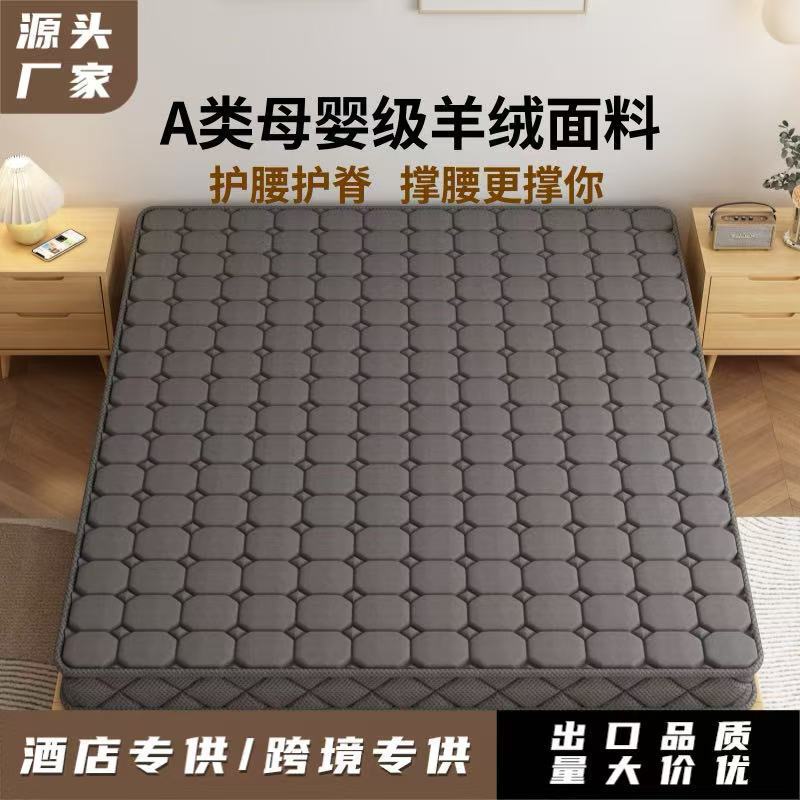 Coir Mattress Palm Mat Palm Hard Mat Foldableing 1.5m Customizable 1.8m Economical Waist Protection Home Mattress