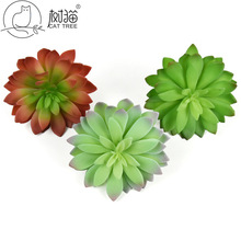 小号莲花掌 人造假花 石莲花 桌面绿植花卉装饰仿真多肉植物盆栽