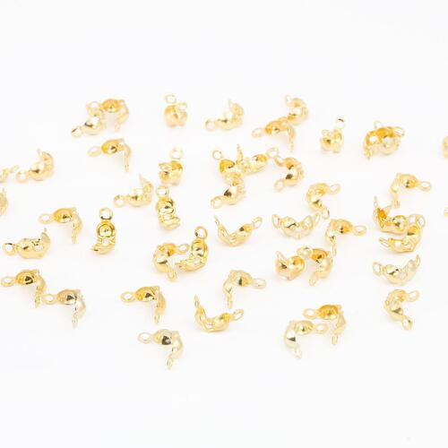 100 price DIY jewelry accessories multi-color double-ended buckle connecting buckle Baotou buckle bracelet necklace material hot sale wholesale