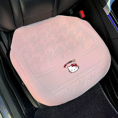 Seat cushion, seat cover – for women - red-bow-cat-pink-houndstooth-front-row-semi-wrapped-saddle-pad-single-piece