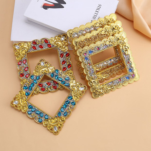 Cross-border European fashion Diamond switch stickers rhinestone socket protective cover creative resin lace decorative wall stickers wholesale