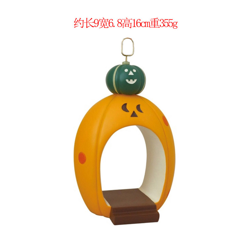ハロウィンオーナメント雑貨日本猫カボチャトレンディブラインドボックス装飾 DIY 手作り樹脂工芸品小さな装飾品|undefined