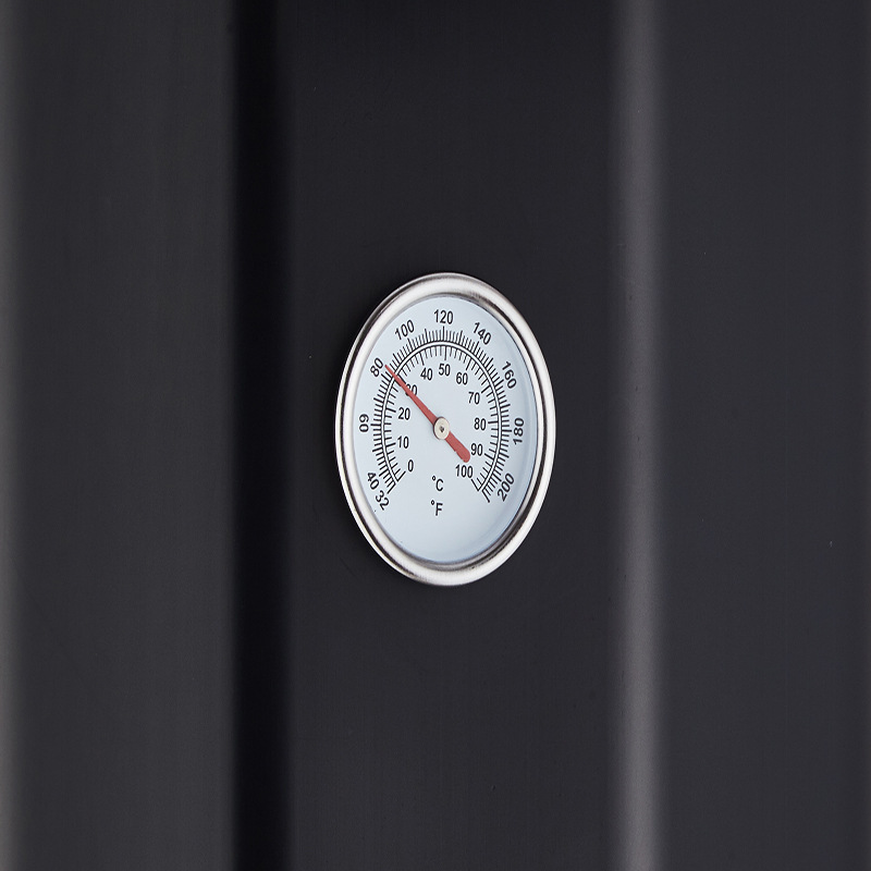 El oro Ultravioleta-resistente 35L cepilló la ducha solar del soporte de la ducha con el termómetro