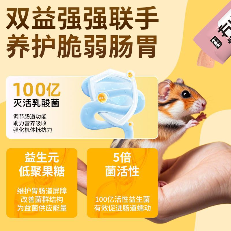 ハムスターの栄養スナック、ゴールデンベアミートストリップセット、穀物専用飼料、成長肉、歯ぎしり、補助食品 G|undefined