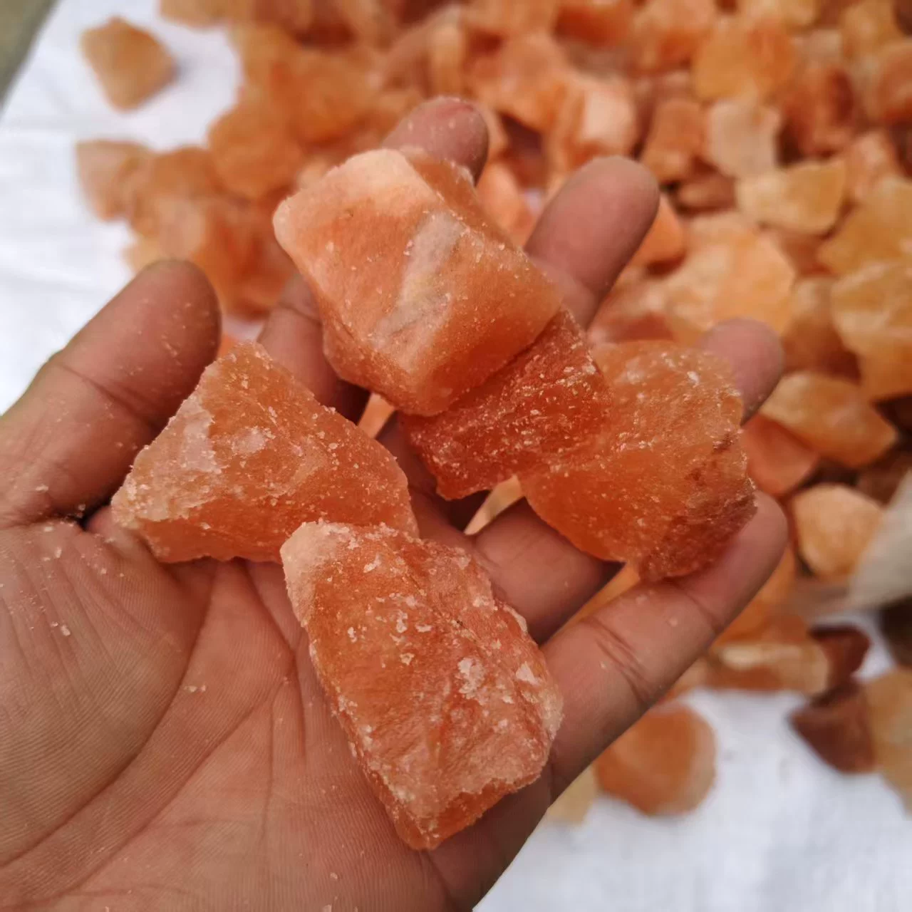 Пакистанская минеральная соль, розовая гималайская каменная соль, мешок горячего компресса с красной солью, соль Мируя розовая соль