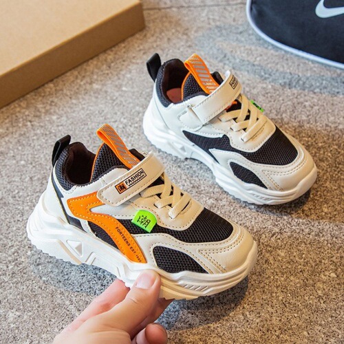 Children's dad shoes spring casual sneakers boys breathable running shoes 218 non-slip XR river tracing shoes