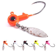 Lead Head Jig Wholesale Composite Sequins: 1.7g & 3.5g Micro-Size Lure Fishing Hooks – Lead Head Hooks for Whitefish, Mandarin Fish, and Outdoor Fishing