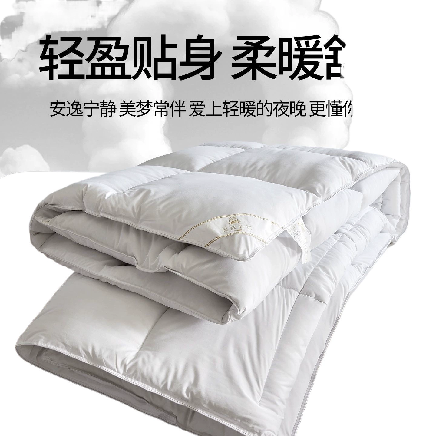 Import keep warm duvet with down