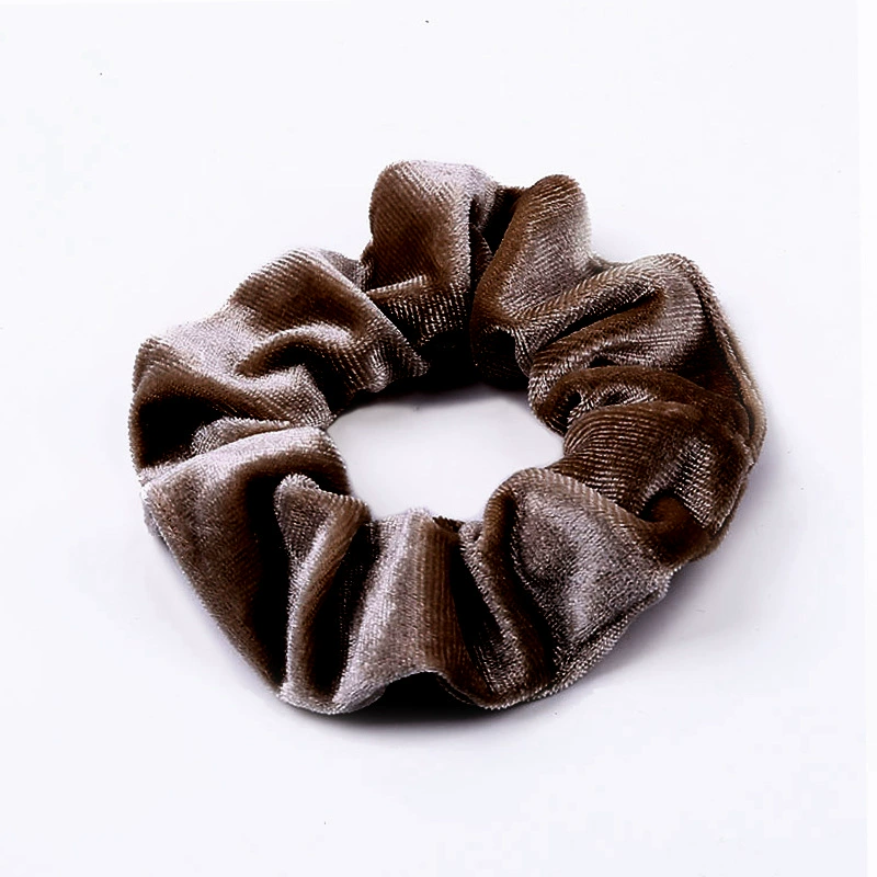 Hair Scrunchie (Swan) multicolour, European style, simple elegant design, 9.5×3.5 cm