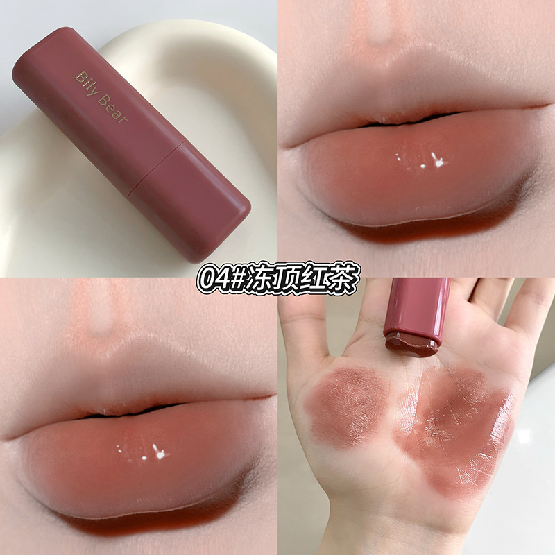 Bily Bear Hydrating Lip Balm, hidratante, anti-agrietamiento, maquillaje transfronterizo