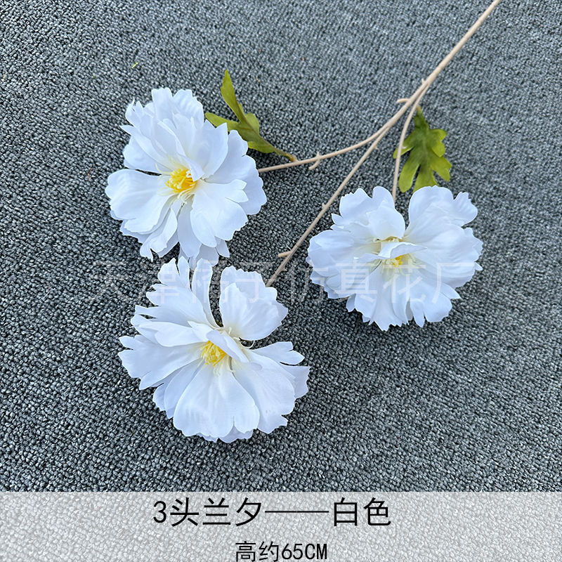 Flores de boda de alta calidad de flores de madera verde de bambú y lirio de pino masson de alta calidad