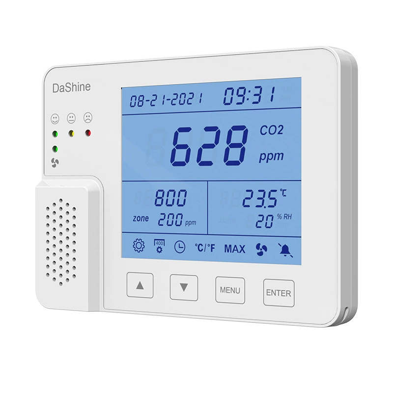 Прямые продажи с фабрики, интеллектуальный контроллер температуры и влажности углекислого газа, пластиковый корпус, беспроводной датчик, корпус, мужская модель