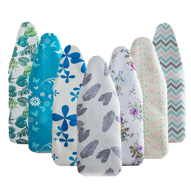 Cubierta de tabla de planchar resistente al calor transfronteriza Impresión de algodón resistente a altas temperaturas cubierta de tabla de planchar gruesa tablero de hierro resistente a altas temperaturas