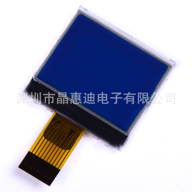 װ STN 12864Һģ SPI  JHD12864-G156BTW-B