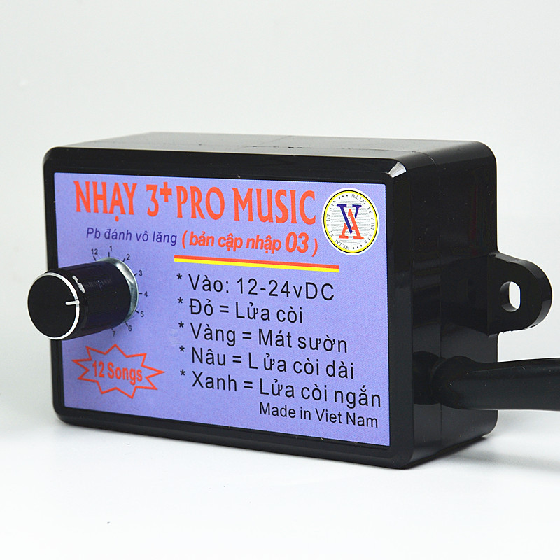 Música general vietnamita de ocho tonos de doce tonos de automóviles, motocicletas, camiones, altavoces multitono, caja de control de sintonización