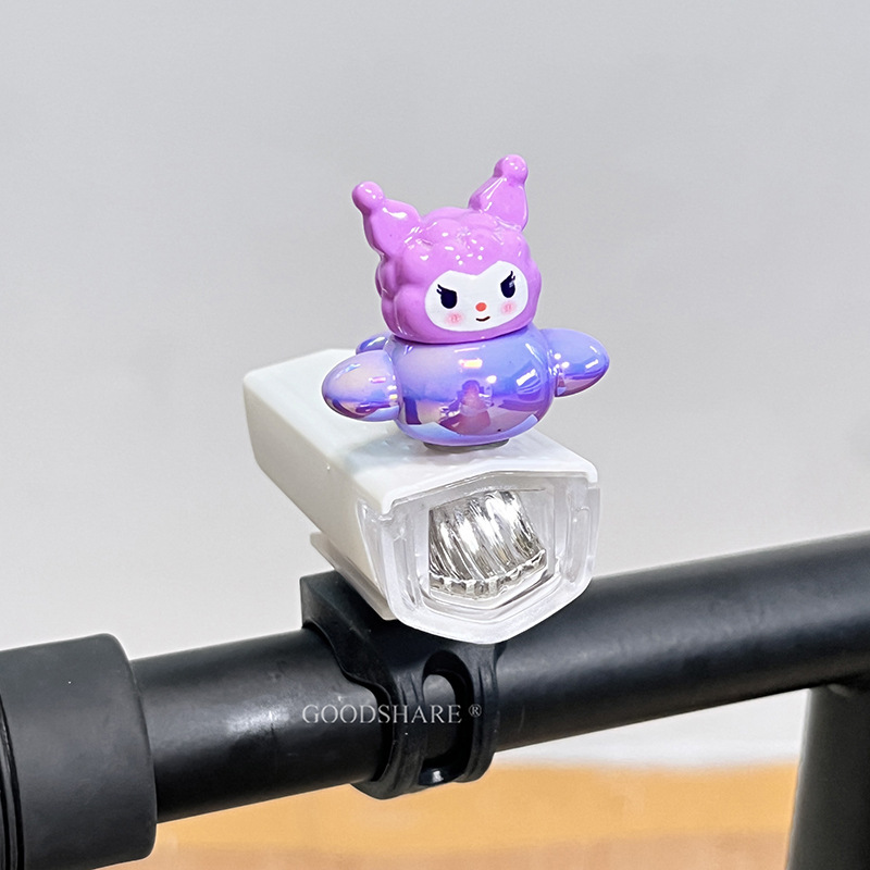 子供用バランスカースクーターヘッドライトかわいい漫画クロミロードマウンテンバイク夜間走行明るいライト|undefined