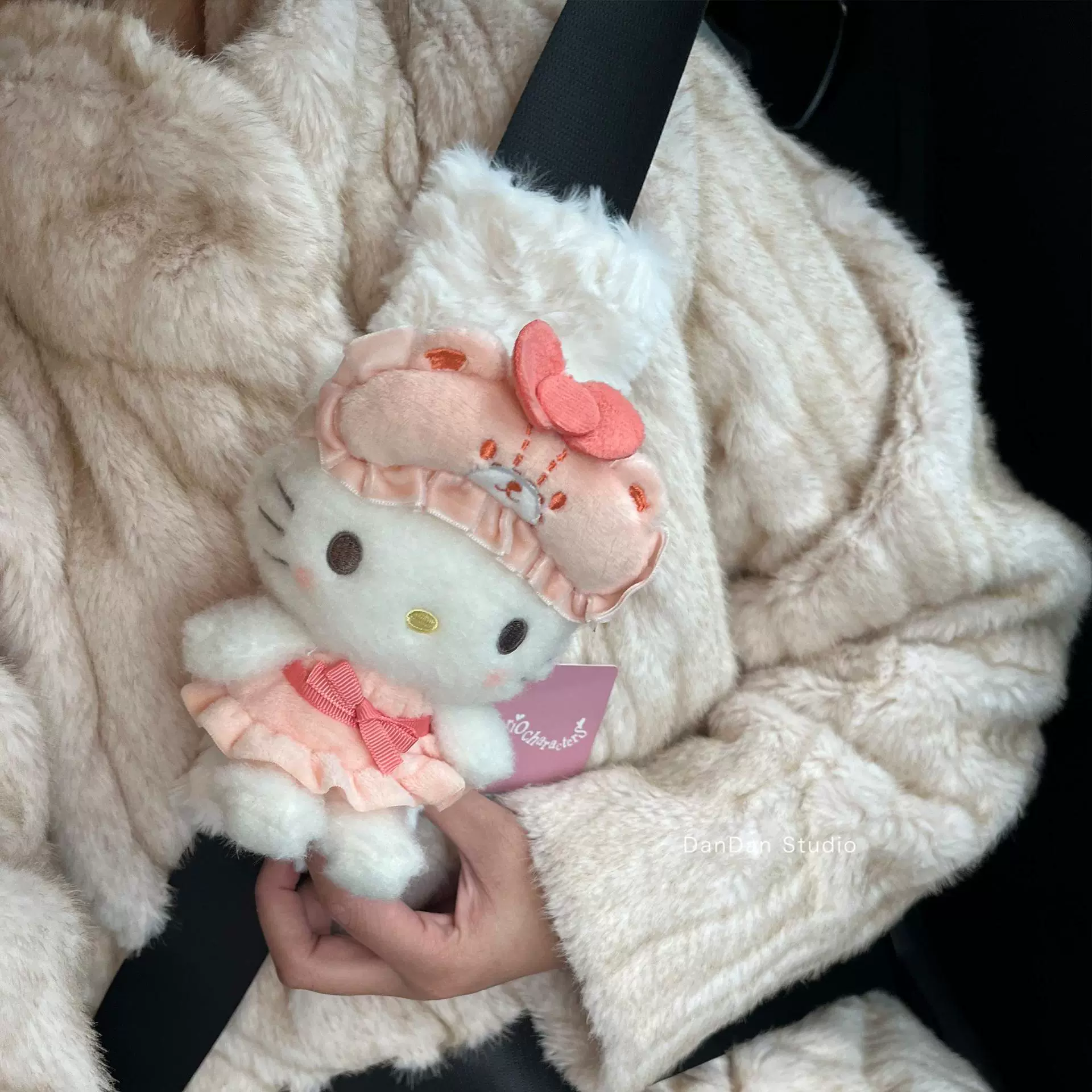 Саниro, пижама, милая маска для сна, плюшевая кукла, Cinnamoroll