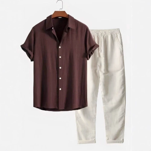 Цифровая печать 2025, трансграничная печать, 3D экспорт, оптовая продажа мужских модных 3D рубашек, тонких рубашек с коротким рукавом