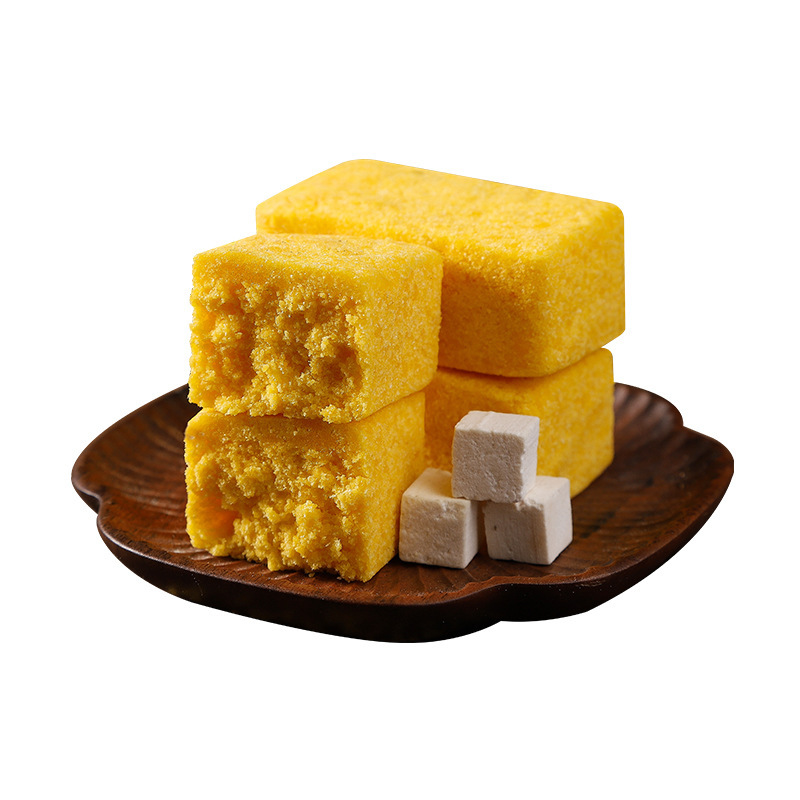 黄キビとポリアケーキ、伝統的な手作り菓子、ショ糖不使用の健康的な食事代替食品、満腹感のある柔らかくてもちもちのお茶スナック|undefined