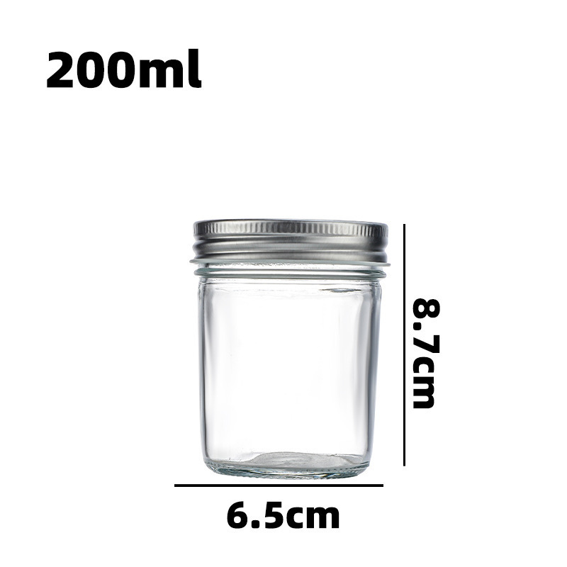 现货500ml果酱瓶鱼子酱瓶380ml梅森密封罐酱菜玻璃储物罐厂家批发|undefined