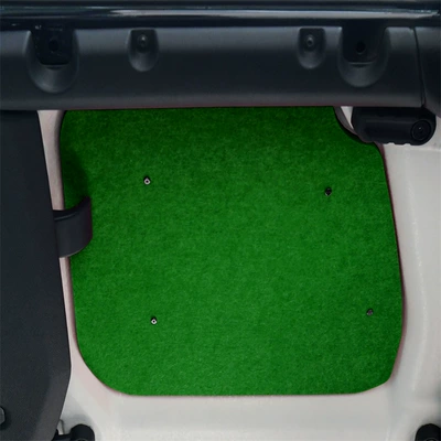 Car roof lining – Disassembly - sapphire-green