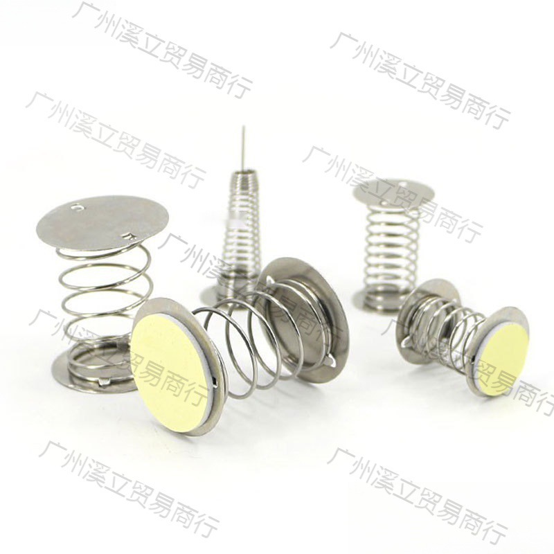 DIY手工配件汽车创意摆件摇摆公仔弹簧摇头大中小号双面弹垒德株