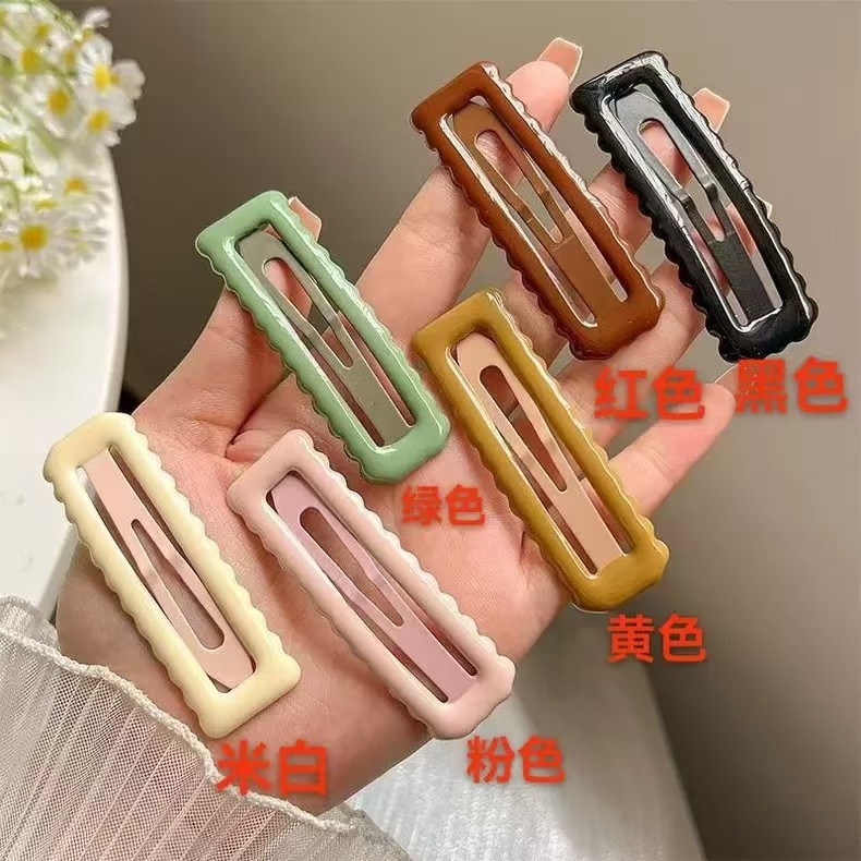 Hair Styling Tool: Square Hair Clip for Women, Side Clip, Bangs Clip, Simple and Versatile Bb Clip for the Back of the Head, New Model 4