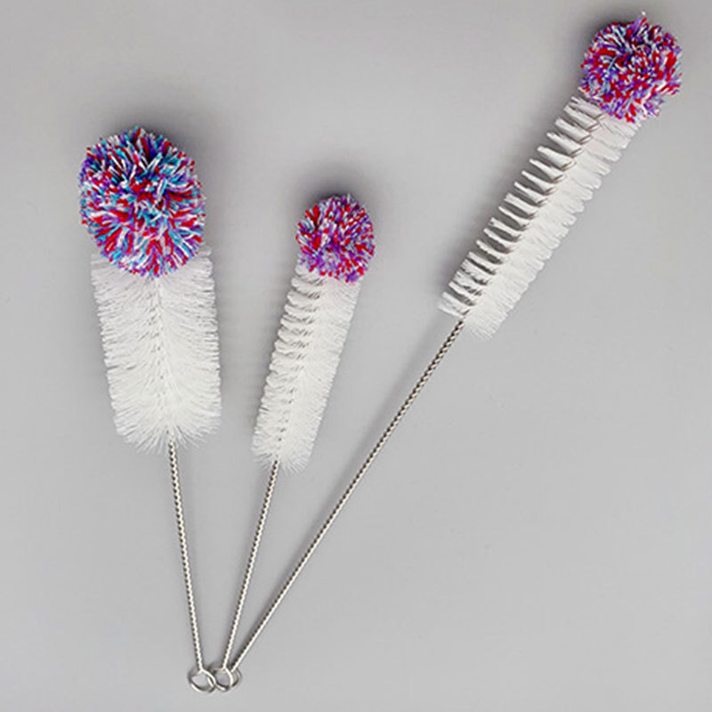 국경 청소 브러시 도매 가정용 주방 용품 소다 물병 병 청소 브러시 선물 다목적 청소 브러시