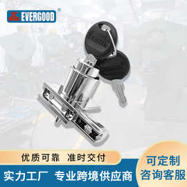 锌合金玻璃门锁店面锁商铺用室外锁加厚防锈拉扯不易断裂安全保障