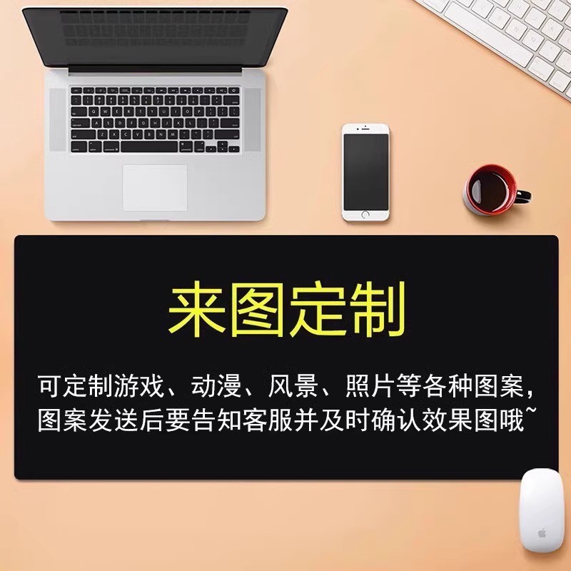 油画鼠标垫女生高颜值办公室高级感梵高莫奈绿色电脑桌垫一件代发|undefined