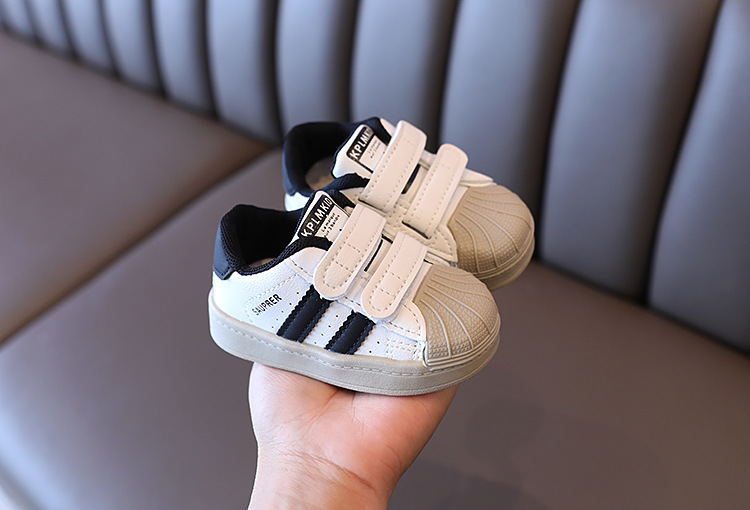 Pantofi sport pentru copii, primăvara și toamna 2024, la modă nouă, cu cap de coajă, pentru bebeluși, pentru băieți și fete, sporturi de alergare_voghion.com