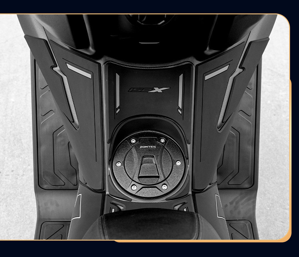 Suitable for 26 models of Zongsheng 150X modification parts, rubber fuel tank stickers, accessories, thickened anti-scratch protective film for the body