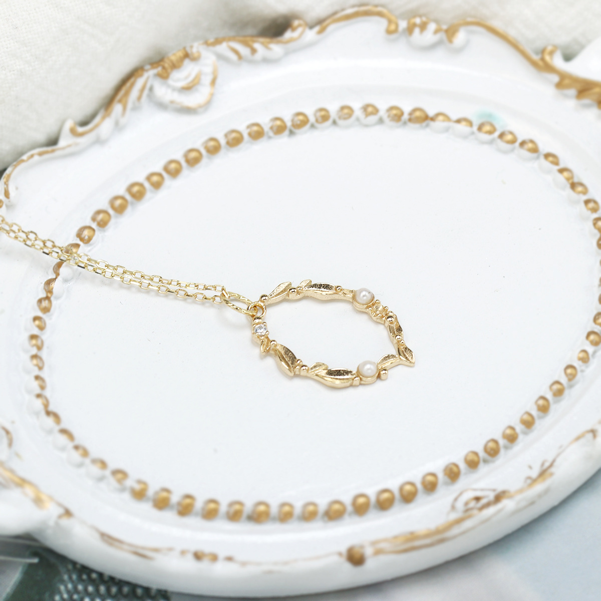 925 Sterling Silver Material 1 Piece 925 Sterling Silver Geometric 925 Sterling Silver Cable Chain Pendant Necklace