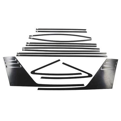 Suitable for Tengshi D9: Şüşə kənarı xromları/moldingləri