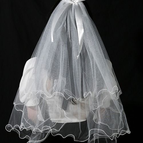 Glowing veil Internet celebrity photo props with lights and flash stall veil children's organza super fairy style travel photography certificate